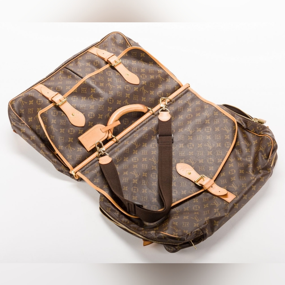 Louis Vuitton $4000 Retail Authentic Monogram Double Sided Hunting Garment Bag - Picture 2 of 14